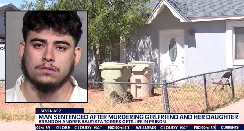 Man who killed girlfriend, her 4-year-old daughter sentenced