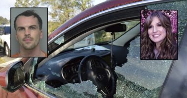 Man who shot ex as she took 6-year-old to school sentenced