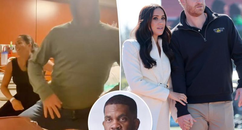 Meghan Markle's pal blasts 'cruel' hate over her pregnancy dance video with Prince Harry