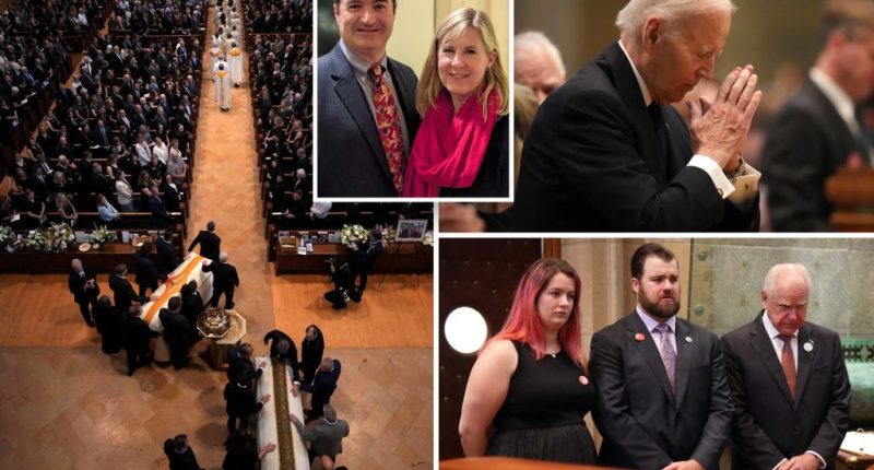 Melissa Hortman, husband honored at Minneapolis funeral