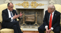 Merz says US in 'strong position' to stop Putin, Trump says 'let them fight for a little while'
