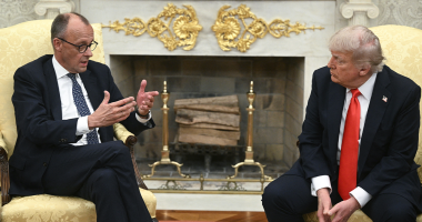 Merz says US in 'strong position' to stop Putin, Trump says 'let them fight for a little while'