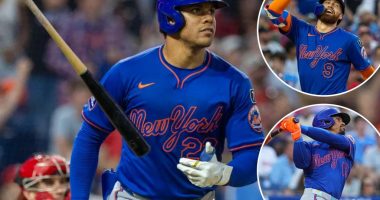 Mets crush seven homers in emphatic rout of Phillies to snap skid