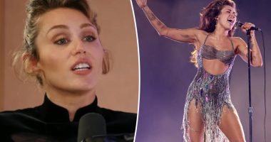 Miley Cyrus wears 'grandma' bathing suits due to past body-shaming