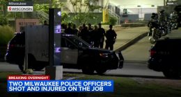 Milwaukee, Wisconsin shooting: 2 police officers shot, critically injured; suspect at large