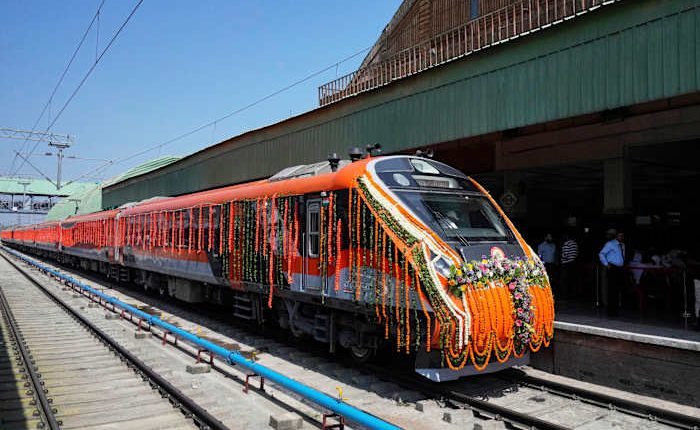 Modi inaugurates ambitious rail project connecting Kashmir to Indian plains