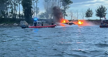 More than 20 people injured after boat catches fire in New York; captain charged with DWI