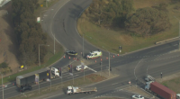 Police have closed the outbound entry to the Princes Freeway at Kororoit Creek Road while police conduct investigations.