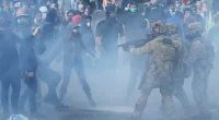 Multiple arrests near Portland ICE building after police declare riot