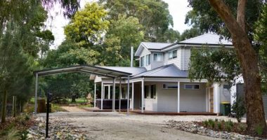 Erin Patterson's Leongatha home.
