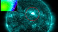 A powerful solar flare erupted from the sun on Tuesday, prompting warnings from NASA about potential blackouts and communication disruptions. The solar flare, classified as an X1.2 flare, one of the most severe types, exploded from the sun's Earth-facing side at around 6pm ET. 'X-class denotes the most intense flares, while the number provides more information about their strength,' NASA shared in a release.