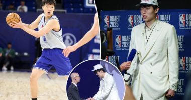 NBA world completely stunned by Yang Hansen pick at No. 16