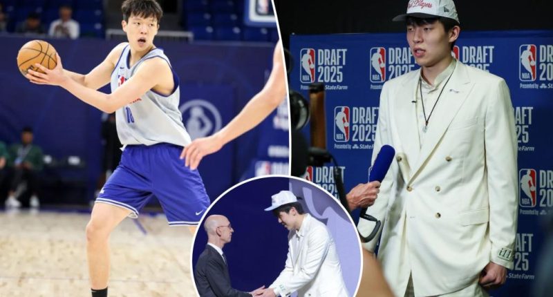 NBA world completely stunned by Yang Hansen pick at No. 16