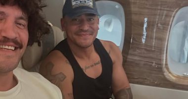 Kevin Proctor (left, pictured with Jordan Simi, right) has revealed to fans on Instagram that he is 'doing good' after being involved in a sickening collission during a 'run it straight' event