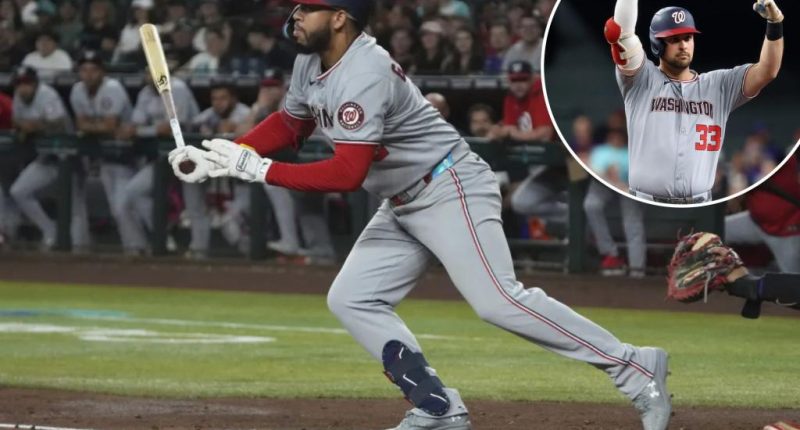 Nationals' 10-run first inning nearly most historic ever