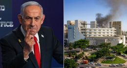 Netanyahu declares Israel 'will exact the full price' after Iranian strike hits hospital in Israel