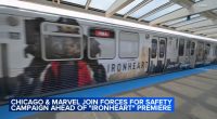New 'Ironheart' Disney+ series collaborates with OEMC with posters on CTA Red Line for the Chicago-based super hero