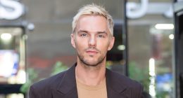 Nicholas Hoult looks unrecognisable as he strolls around New York City