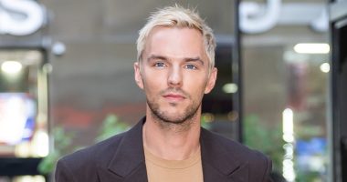 Nicholas Hoult looks unrecognisable as he strolls around New York City