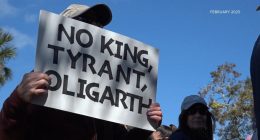 'No Kings' protests take place in Jacksonville, Florida