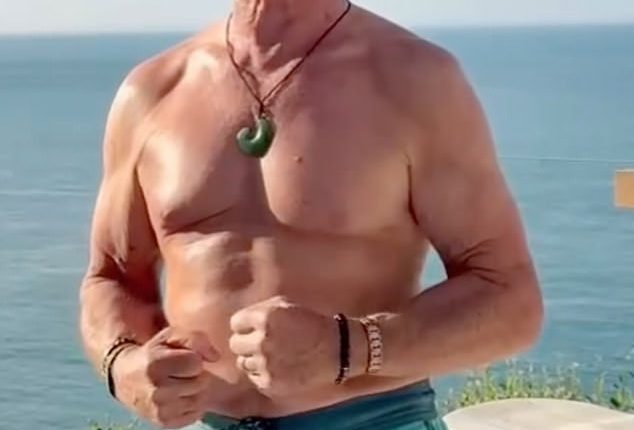 Noel Edmonds, 76, has revealed his secret controversial health regime as he showed off his surprisingly ripped physique on Instagram on Wednesday as fans exclaim he could pass for 55