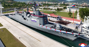 North Korea relaunches warship that suffered embarrassing failure during initial launch