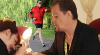 Now that's how you get ready for V Festival! Eddie Izzard starts day with a jog and manicure before headlining comedy stage