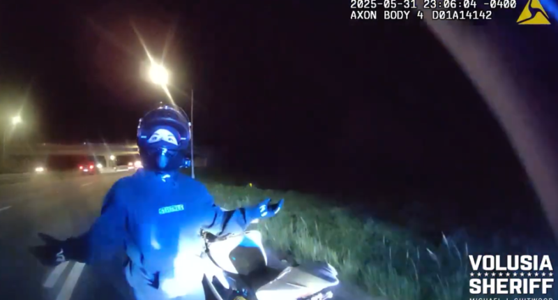 Off-duty Florida deputy caught riding motorcycle with fake 'CHASEM3' tag: officials