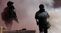 Officers injured as Portland rioters breach ICE building with explosives and rocks