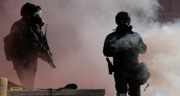 Officers injured as Portland rioters breach ICE building with explosives and rocks