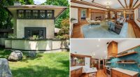 One of Frank Lloyd Wright's earliest homes asks $1.17M