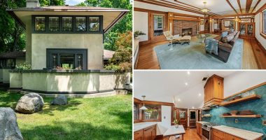 One of Frank Lloyd Wright's earliest homes asks $1.17M
