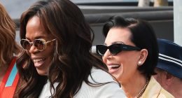 Oprah and Kris Jenner link arms following Bezos-Sanchez wedding bash