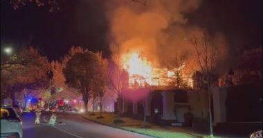 Owner of Melbourne mansion gutted by fire claims dream home was deliberately torched