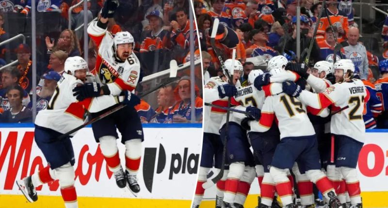 Panthers win Stanley Cup Final Game 2 over Oilers in double OT