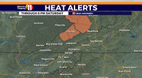 Patchy dense fog possible early on, hot and humid weekend ahead with little rain relief