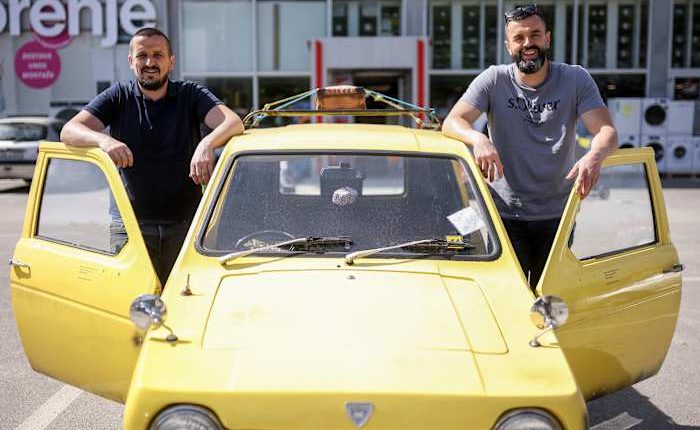 Peckham or Sarajevo? Bosnian brothers spark joy with replica van from iconic British sitcom