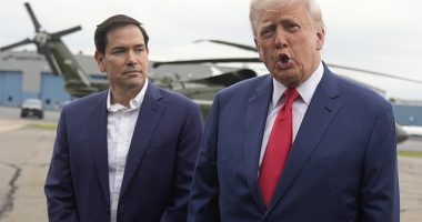 US Secretary of State Marco Rubio (pictured, left) has warned the countries imposing sanctions that they must 'not forget who the real enemy is'