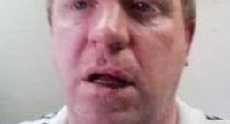 Close-up of a man's face.