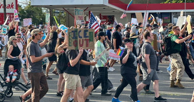 Person of interest in custody after shooting at 'No Kings' demonstration in Utah