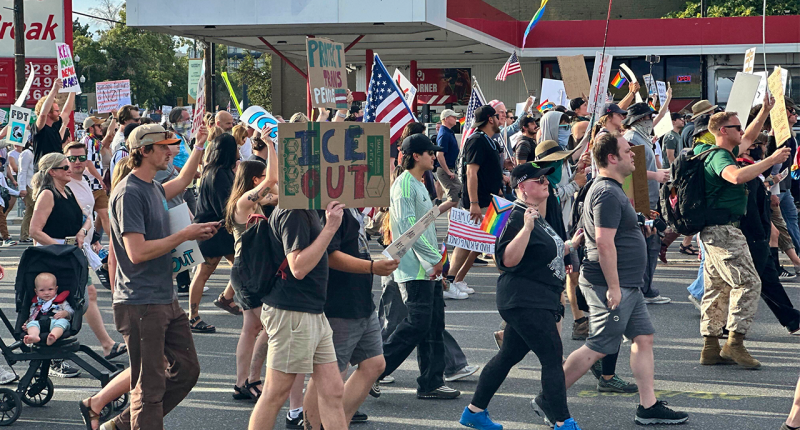 Person of interest in custody after shooting at 'No Kings' demonstration in Utah
