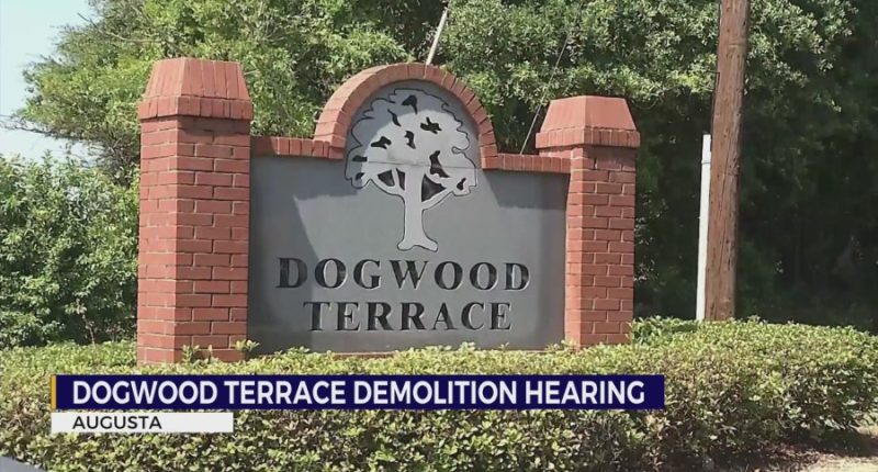 Planned demolition of Dogwood Terrace Apartments subject of public hearing