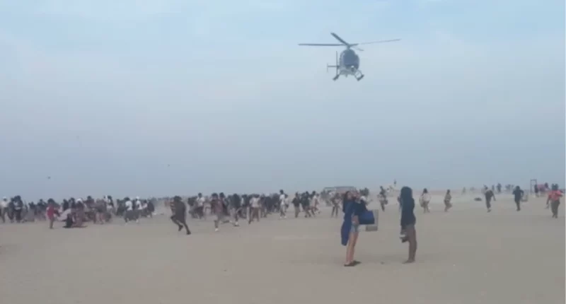 Police under federal investigation for response to beach chaos