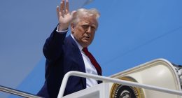 President Donald Trump announces travel ban affecting a dozen countries set to go into effect Monday