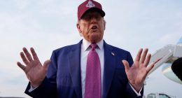President Donald Trump hails favorable federal appeals court ruling on his sweeping tariff policy as a 'great' win