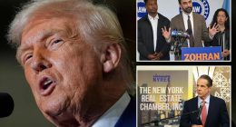 President Trump takes center stage in NYC mayoral race as Dem candidates spar over how to 'fight' his agenda