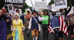 Protesters crowd into streets, parks and plazas at anti-Trump 'No Kings' demonstrations across US
