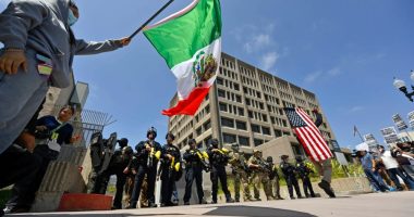 Protests over immigration raids are popping up across the US with more planned