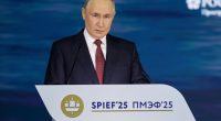 Putin boasts about Russia's economy despite recession fears
