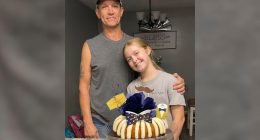 Quick-thinking daughter, 10, saves dad's life after bloody mishap in raging river